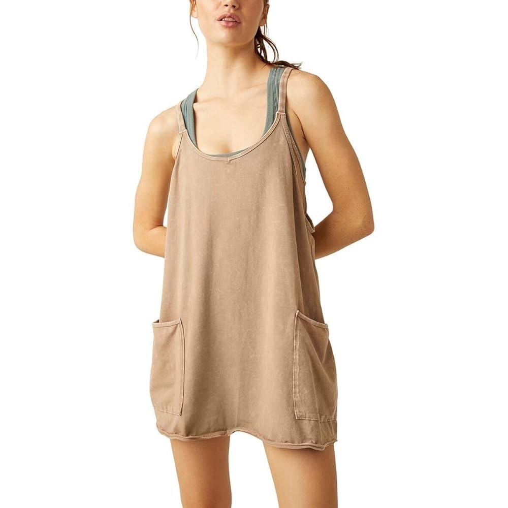 Free People Hot Shot Mini Dress Size Small - Picture 2 of 6